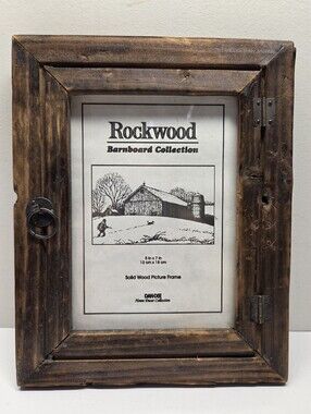 Vintage Dan Dee Rockwood Barnboard Collection 5x7 Farmhouse Cottagecore Decor
